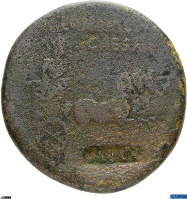 Dupondius, Germanicus37-41 n. Chr.Antike HerrscherprägungCaligula (Gaius Caesar Germanicus) (12-41 n. Chr.)