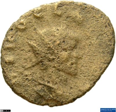 Doppeldenar, Divus Claudius Gothicus270 n. Chr.Antike HerrscherprägungQuintillus