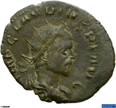 Doppeldenar, Quintillus270 n. Chr.Antike HerrscherprägungQuintillus