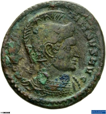 Nummus, Constantinus I.320 n. Chr.Antike HerrscherprägungConstantinus I. (um 270/288-337 n. Chr.)