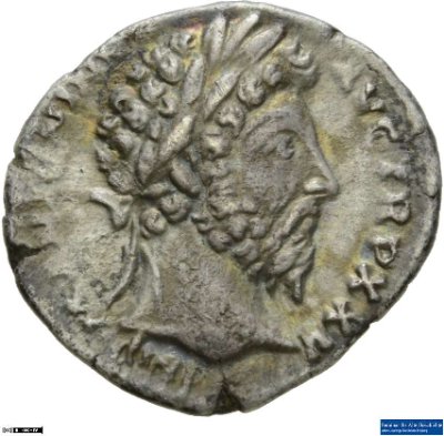 Denar (ANT), Marcus Aurelius170-171 n. Chr.Antike HerrscherprägungMarcus Aurelius (121-180 n. Chr.)
