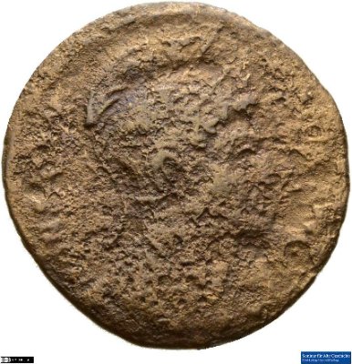 Nummus, Constantinus I.321-322 n. Chr.Antike HerrscherprägungConstantinus I. (um 270/288-337 n. Chr.)
