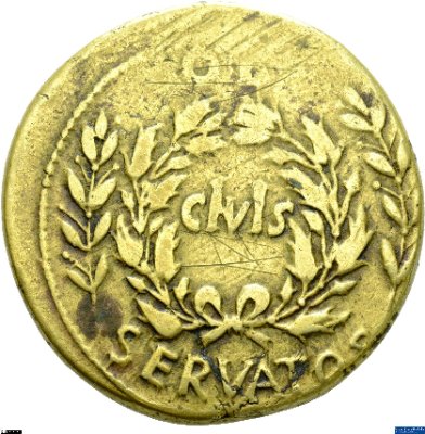 Sesterz, Augustus-15 v. Chr.Antike HerrscherprägungGaius Iulius Caesar (Octavianus), seit 27 v. Chr. Augustus (63 v.-14 n. Chr.)