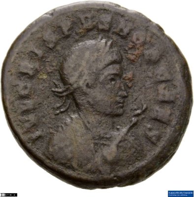 Nummus, Crispus322-323 n. Chr.Antike HerrscherprägungConstantinus I. (um 270/288-337 n. Chr.)