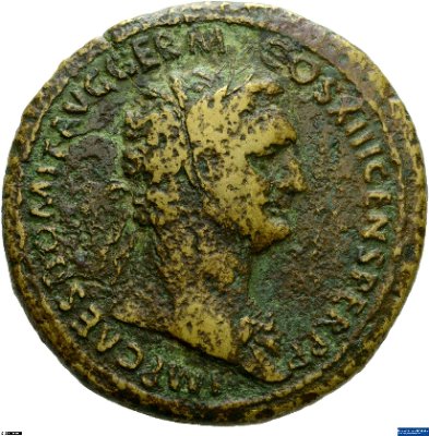 Sesterz, Domitianus87 n. Chr.Antike HerrscherprägungDomitianus (51-96 n. Chr.)