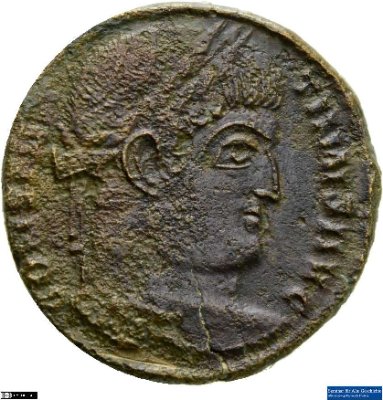 Nummus, Constantinus I.323-324 n. Chr.Antike HerrscherprägungConstantinus I. (um 270/288-337 n. Chr.)