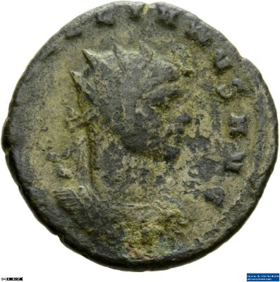 Doppeldenar, Aurelianus270-275 n. Chr.Antike HerrscherprägungAurelianus (ca. 214-275 n. Chr.)
