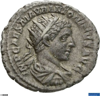 Denar (ANT), Elagabalus218-222 n. Chr.Antike HerrscherprägungElagabalus (um 203-222 n. Chr.)