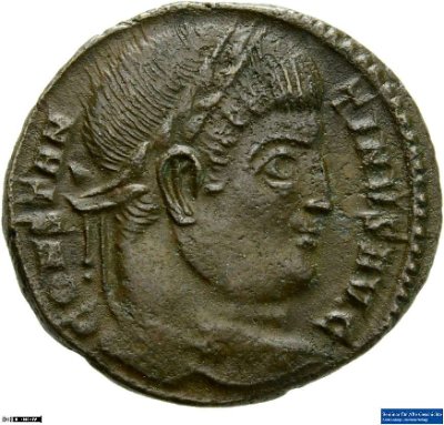 Nummus, Constantinus I.324-325 n. Chr.Antike HerrscherprägungConstantinus I. (um 270/288-337 n. Chr.)