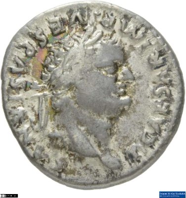 Denar (ANT), Titus76 n. Chr.Antike HerrscherprägungVespasianus (9-79 n. Chr.)
