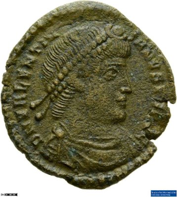 Aes 3, Valentinianus I.364-367 n. Chr.Antike HerrscherprägungValentinianus I. (321-375 n. Chr.)