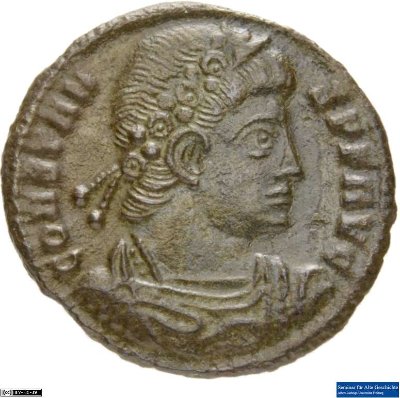 Nummusteilstück, Constans337-340 n. Chr.Antike HerrscherprägungConstans (320-350 n. Chr.)