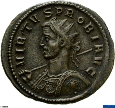 Doppeldenar, Probus276-282 n. Chr.Antike HerrscherprägungProbus (232-282 n. Chr.)