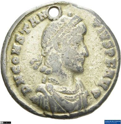 Siliqua, Constantius II.351-355 n. Chr.Antike HerrscherprägungConstantius II. (317-361 n. Chr.)