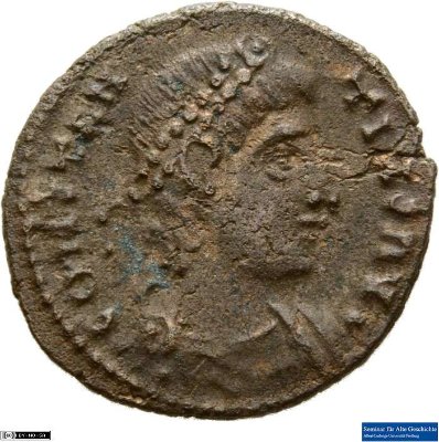 Nummus, Constantius II.340 n. Chr.Antike HerrscherprägungConstantius II. (317-361 n. Chr.)