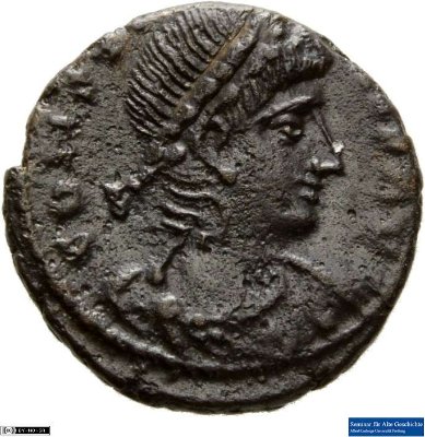Nummus, Constans340 n. Chr.Antike HerrscherprägungConstans (320-350 n. Chr.)