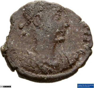 Aes 3, Constantius II.355-361 n. Chr.Antike HerrscherprägungConstantius II. (317-361 n. Chr.)