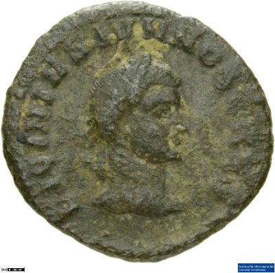 Nummus, Licinius II.320 n. Chr.Antike HerrscherprägungConstantinus I. (um 270/288-337 n. Chr.)