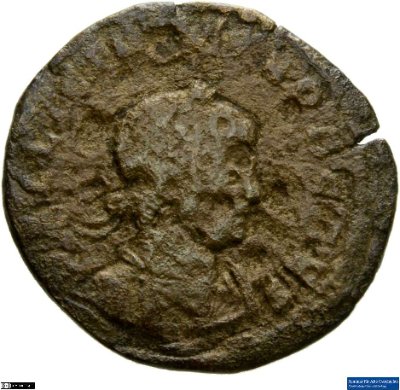 Nummus, Licinius II.318 n. Chr.Antike HerrscherprägungConstantinus I. (um 270/288-337 n. Chr.)