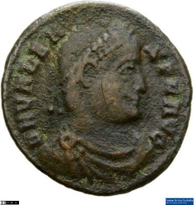 Aes 3, Valens364-367 n. Chr.Antike HerrscherprägungValens (um 328-09.08.378 n. Chr.)