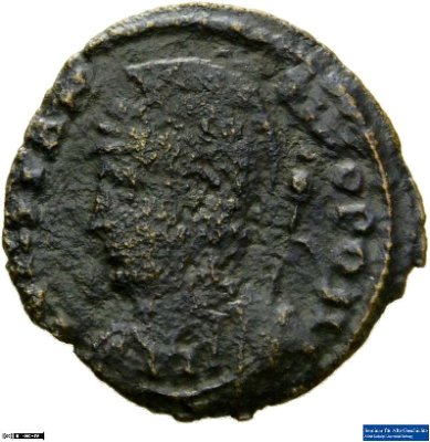 Nummus, Constantinopolis330-333 n. Chr.Antike HerrscherprägungConstantinus I. (um 270/288-337 n. Chr.)