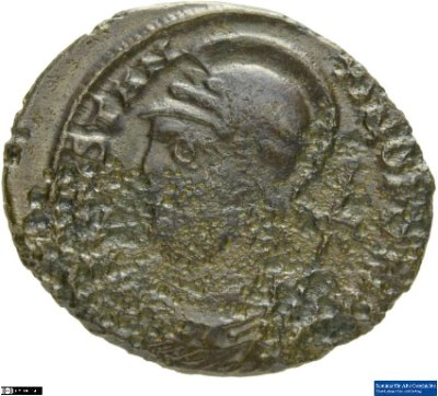 Nummus, Constantinopolis332-333 n. Chr.Antike HerrscherprägungConstantinus I. (um 270/288-337 n. Chr.)