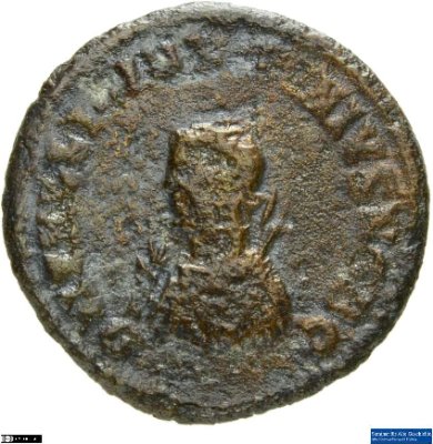 Nummus, Licinius II.317 n. Chr.Antike HerrscherprägungLicinius I. (um 265-325 n. Chr.)