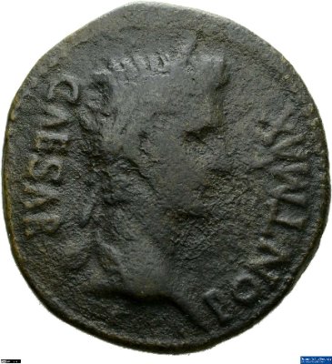 As, Augustus15-nach 10 v. Chr.Antike HerrscherprägungGaius Iulius Caesar (Octavianus), seit 27 v. Chr. Augustus (63 v.-14 n. Chr.)