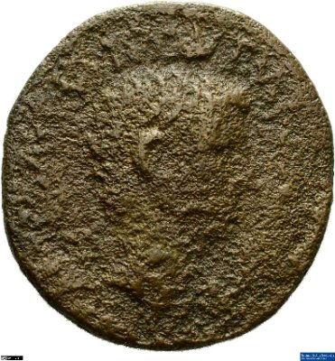 As, Augustus7 v. Chr.Antike HerrscherprägungGaius Iulius Caesar (Octavianus), seit 27 v. Chr. Augustus (63 v.-14 n. Chr.)