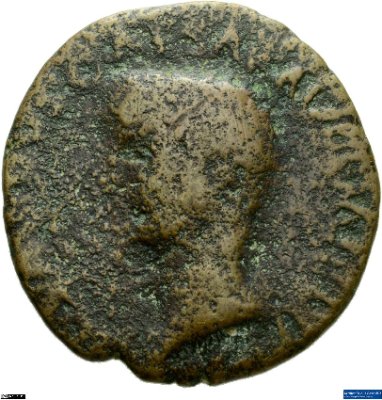 As, Claudius41-nach 50 n. Chr.Antike HerrscherprägungClaudius (10 v.-54 n. Chr.)