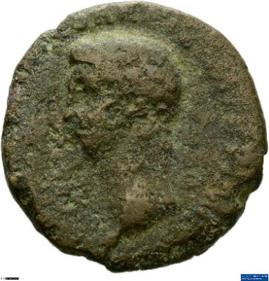 As, Claudiusnach 50-54 n. Chr.Antike HerrscherprägungClaudius (10 v.-54 n. Chr.)