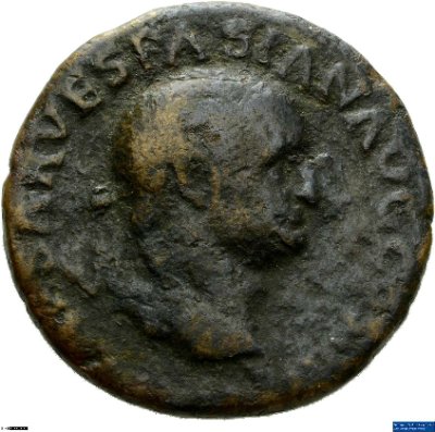 As, Vespasianus72 n. Chr.Antike HerrscherprägungVespasianus (9-79 n. Chr.)