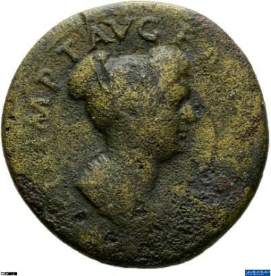 Dupondius, Iulia Titi80-81 n. Chr.Antike HerrscherprägungTitus (39-81 n. Chr.)