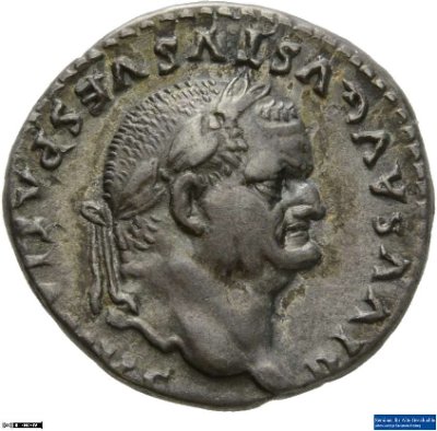 Denar (ANT), Divus Vespasianus80-81 n. Chr.Antike HerrscherprägungTitus (39-81 n. Chr.)