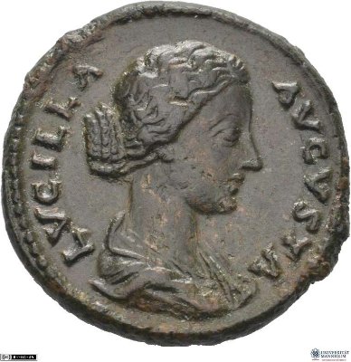 As, Lucilla164-169 n. Chr.Antike HerrscherprägungMarcus Aurelius (121-180 n. Chr.)