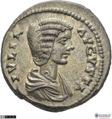Denar (ANT), Iulia Domna196-202 n. Chr.Antike HerrscherprägungSeptimius Severus (146-211 n. Chr.)