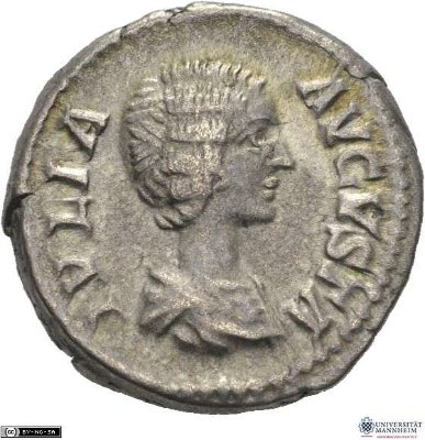 Denar (ANT), Iulia Domna196-211 n. Chr.Antike HerrscherprägungSeptimius Severus (146-211 n. Chr.)