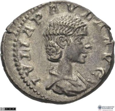 Denar (ANT), Iulia Paula219-220 n. Chr.Antike HerrscherprägungElagabalus (um 203-222 n. Chr.)