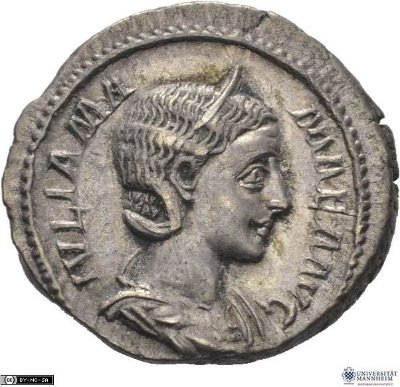 Denar (ANT), Iulia Mamaea225-235 n. Chr.Antike HerrscherprägungSeverus Alexander (208-235 n. Chr.)