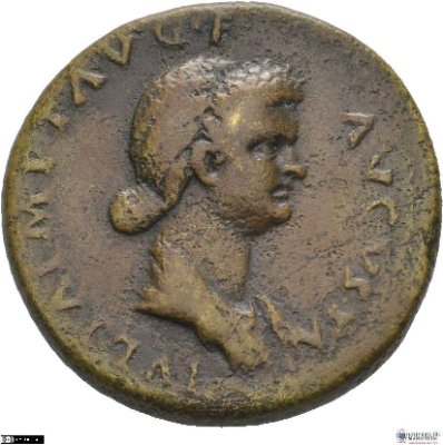 Dupondius, Iulia Titi80-81 n. Chr.Antike HerrscherprägungTitus (39-81 n. Chr.)
