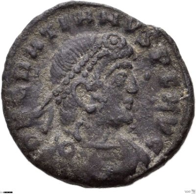 Aes 3, Gratianus367-375 n. Chr.Antike HerrscherprägungValentinianus I. (321-375 n. Chr.)
