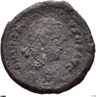 Aes 3, Arcadius395-401 n. Chr.Antike HerrscherprägungArcadius (um 377-408 n. Chr.)