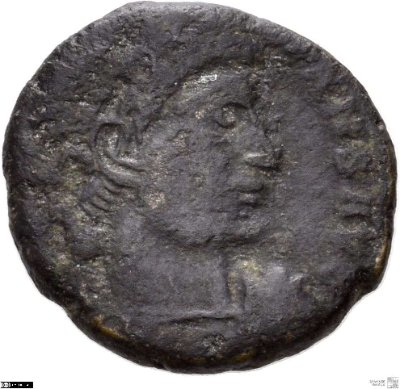 Aes 3, Constans337-340 n. Chr.Antike HerrscherprägungConstantinus II. (317-340 n. Chr.)