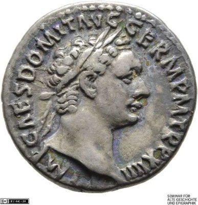 Denar (ANT), Domitian95 n. Chr.Antike HerrscherprägungDomitianus (51-96 n. Chr.)