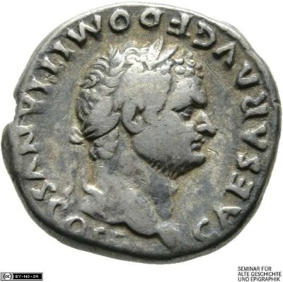 Denar (ANT), Domitian80 n. Chr.Antike HerrscherprägungTitus (39-81 n. Chr.)