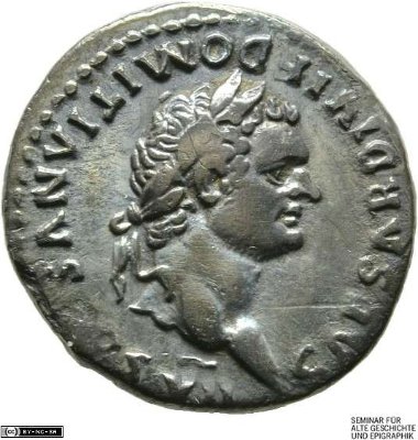 Denar (ANT), Domitian80-81 n. Chr.Antike HerrscherprägungTitus (39-81 n. Chr.)