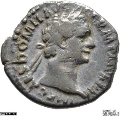 Denar (ANT), Domitian90-91 n. Chr.Antike HerrscherprägungDomitianus (51-96 n. Chr.)