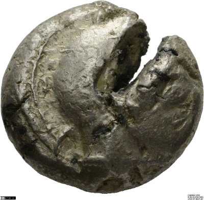 Tetradrachme, Athenca. 500/490-482 v. Chr.Stadt