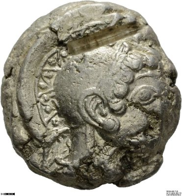 Tetradrachme, Athenca. 500/490-482 v. Chr.Stadt