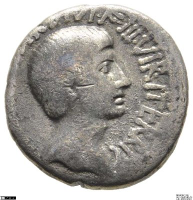 Denar (ANT), Röm. Republik: C. Iulius Caesar (Octavianus)36 v. Chr.StadtGaius Iulius Caesar (Octavianus), seit 27 v. Chr. Augustus (63 v.-14 n. Chr.)